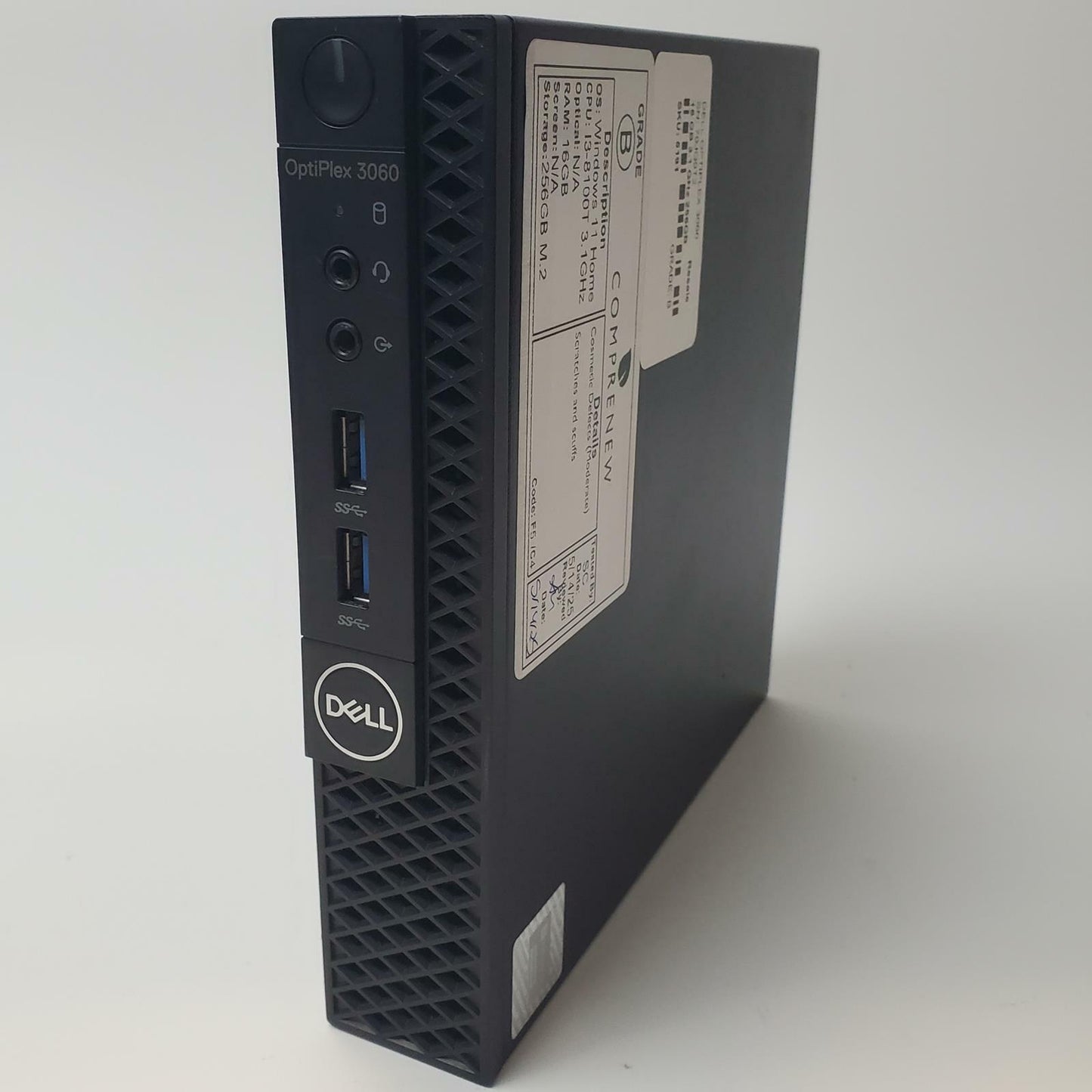 Dell OptiPlex 3060 Win 11 Home i3-8100T 16GB RAM 256GB M.2 | Grade B