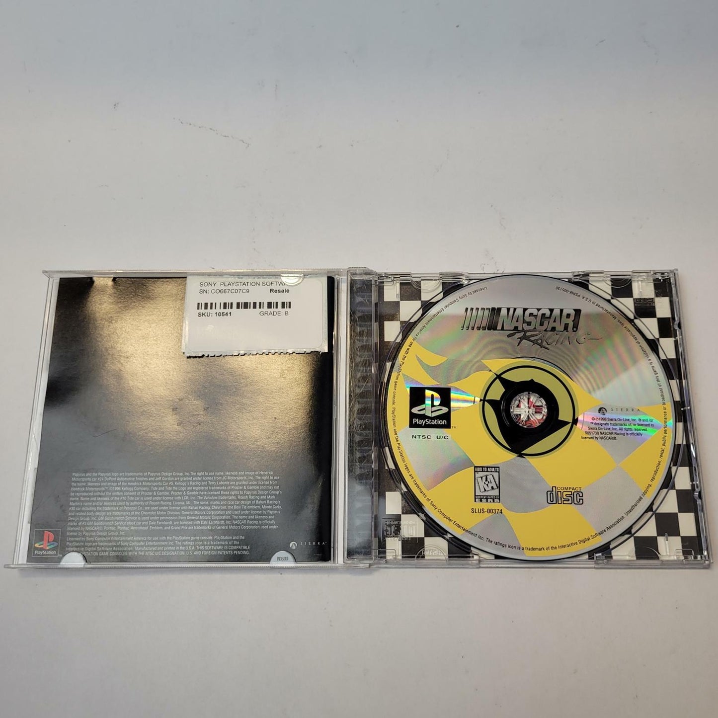 PlayStation Game: Nascar Racing | Grade B