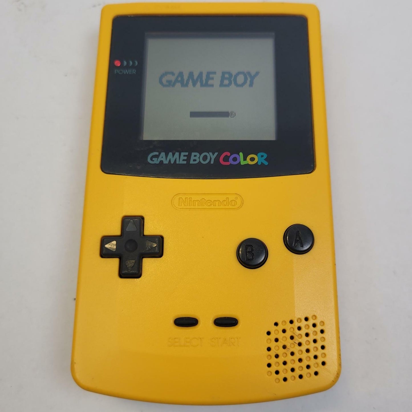 NINTENDO CGB-001 GameBoy Color (Yellow) | Grade B