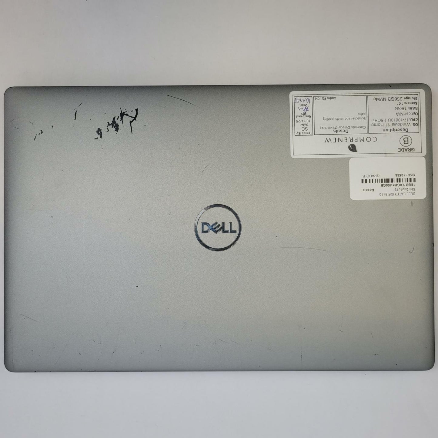 DELL LATITUDE 5410 Win 11 i7-10610U 16GB RAM 256GB NVME | Grade B | 10586