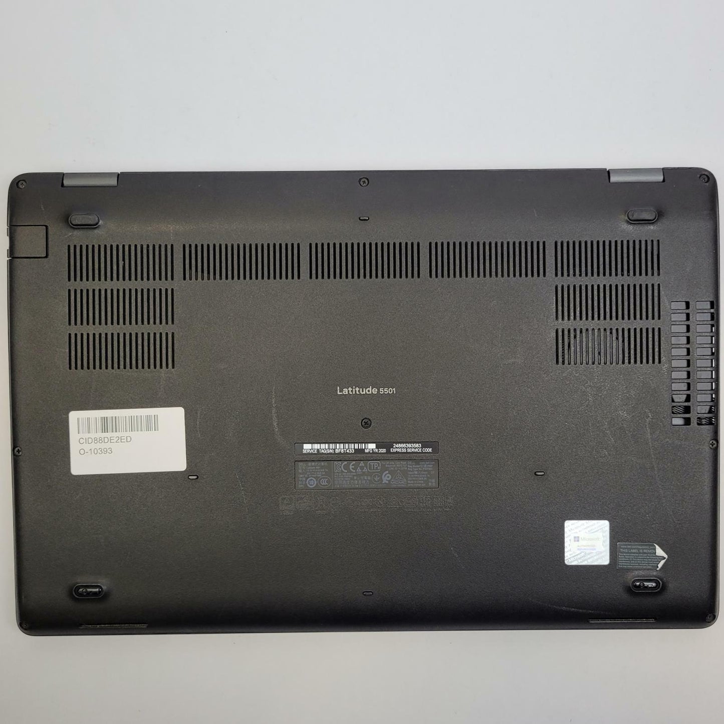 DELL LATITUDE 5501 Windows 11 Home I5-9400H 16GB RAM 128GB NVME | Grade B