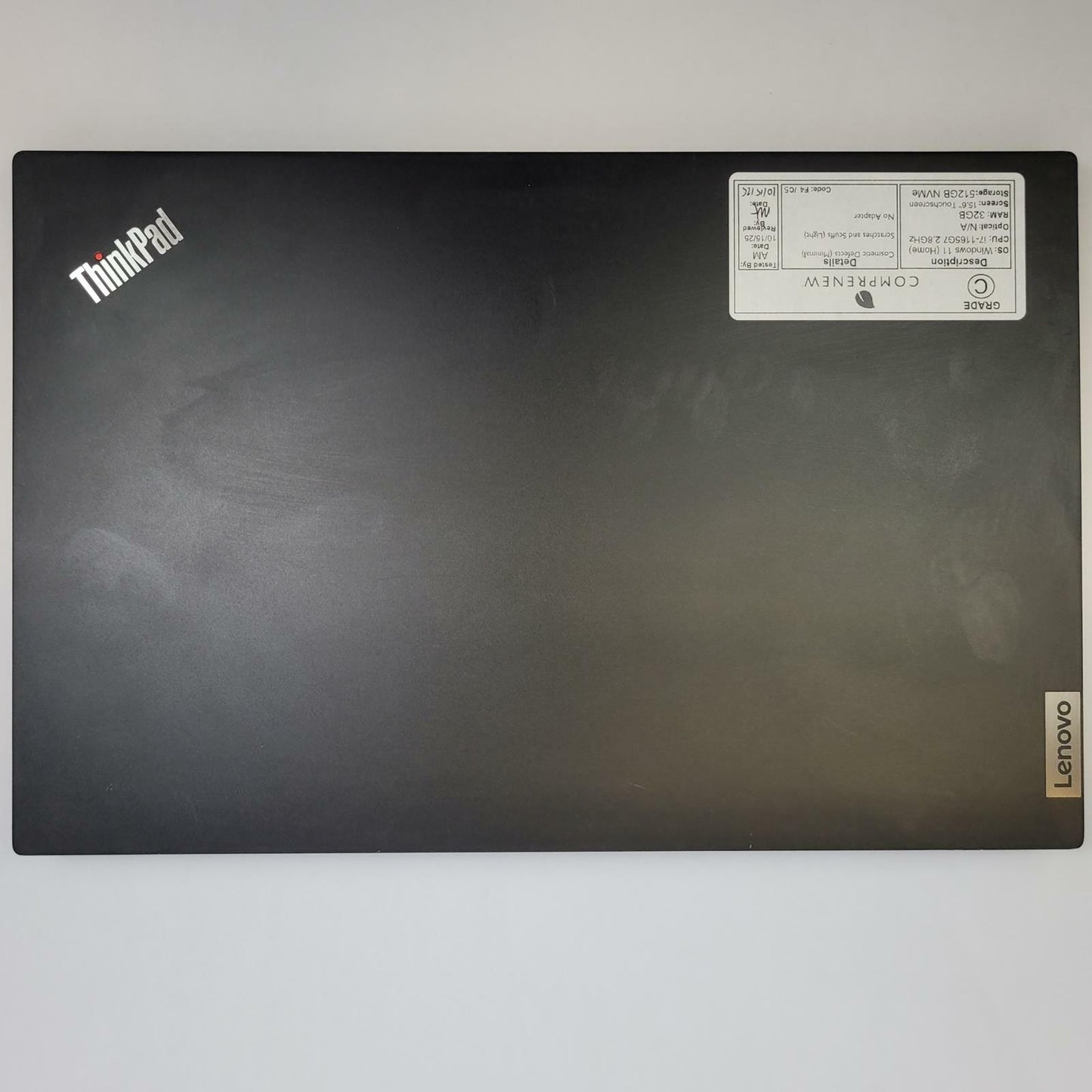 LENOVO THINKPAD E15 GEN 2 Win 11 Home I7-1165G7 32GB RAM 512GB NVME | Grade C