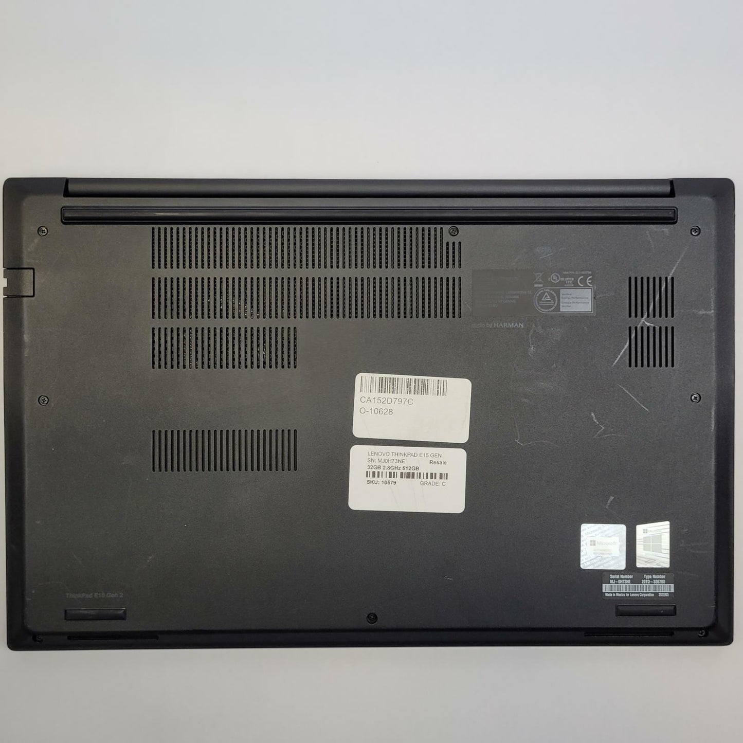 LENOVO THINKPAD E15 GEN 2 Win 11 Home I7-1165G7 32GB RAM 512GB NVME | Grade C