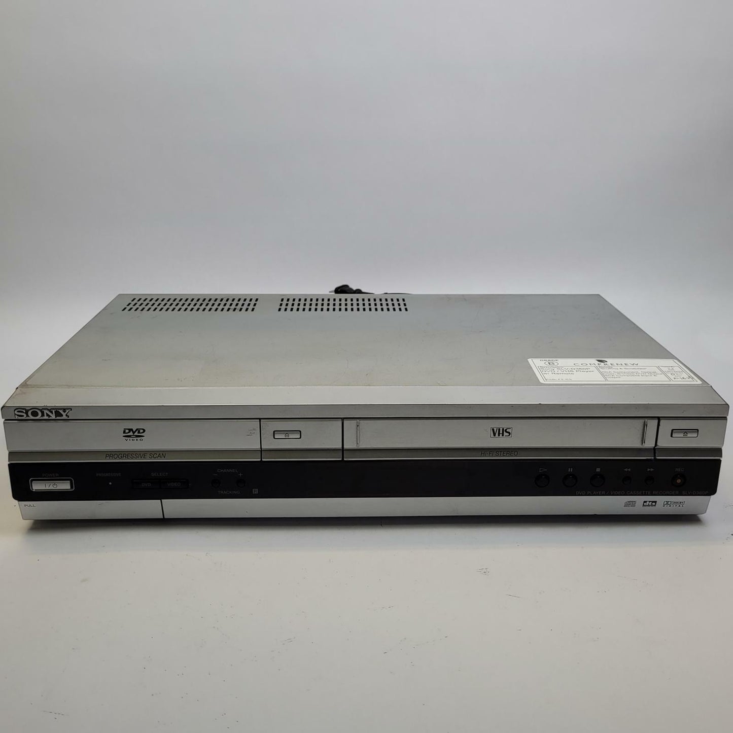 SONY SLV-D360P DVD/VHS Player w/ Remote | Grade B