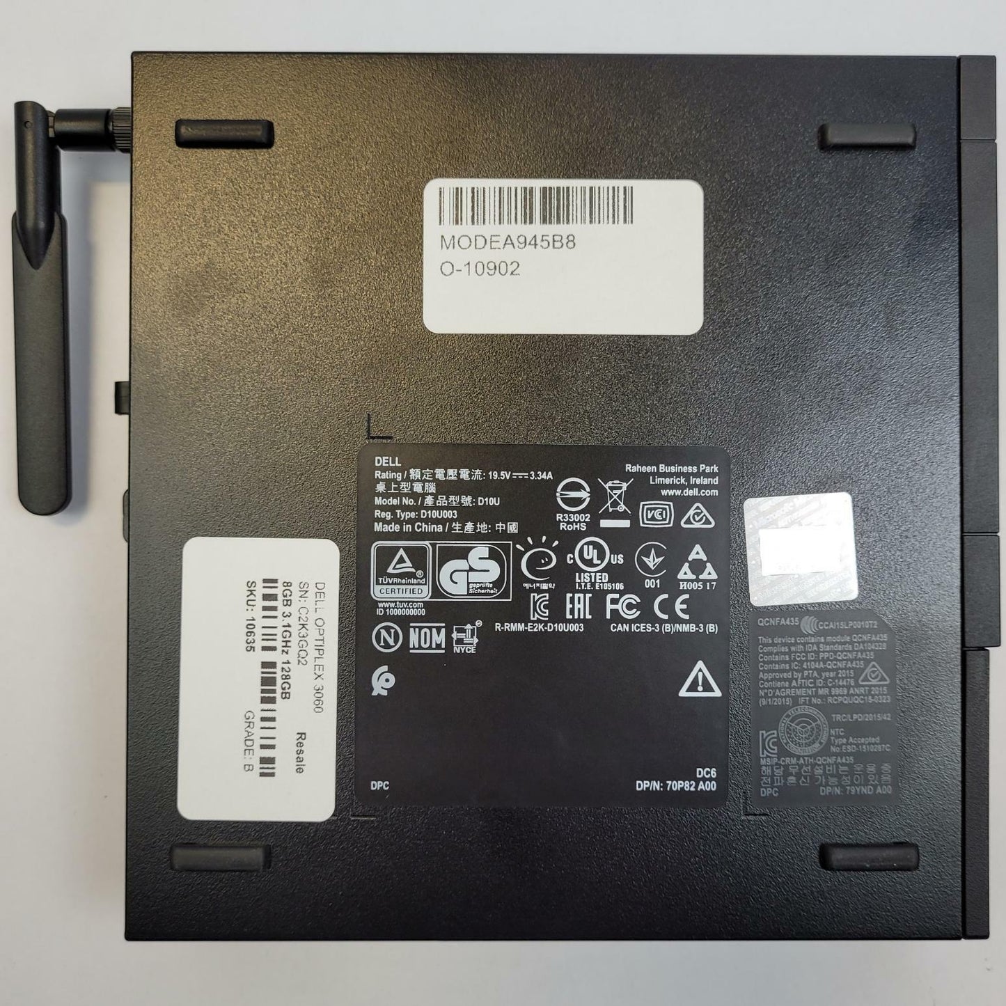 DELL OPTIPLEX 3060 Windows 11 Home I3-8100T 8GB RAM 128GB M.2 | Grade B