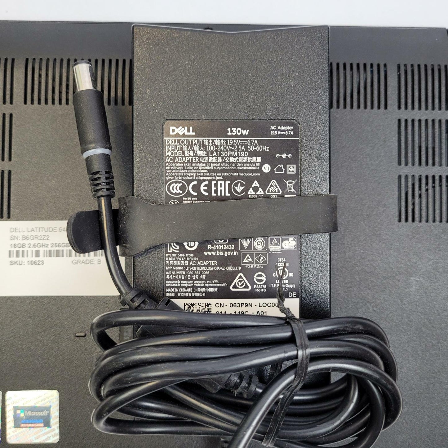 DELL LATITUDE 5401 Windows 11 Home I7-9850H 16GB RAM 256GB NVME | Grade B