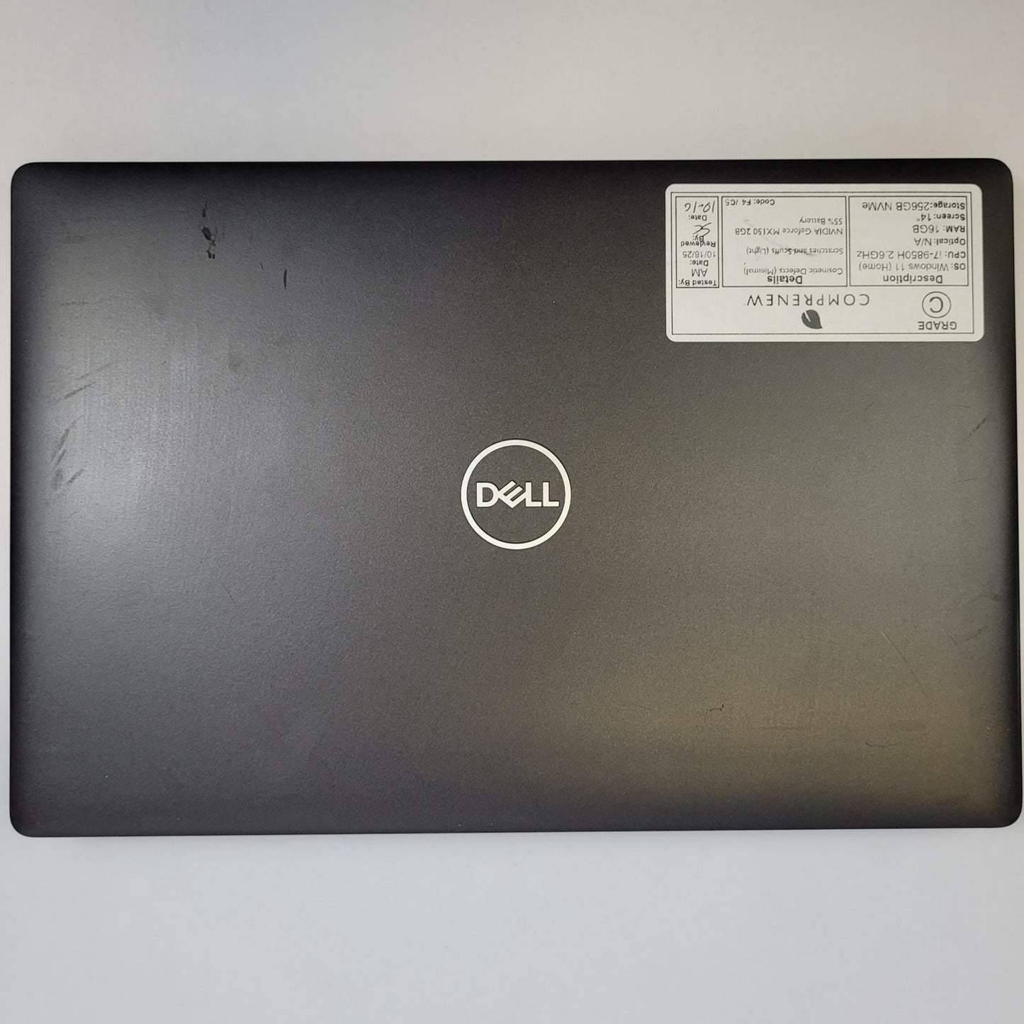 DELL LATITUDE 5401 Windows 11 Home I7-9850H 16GB RAM 256GB NVME | Grade B