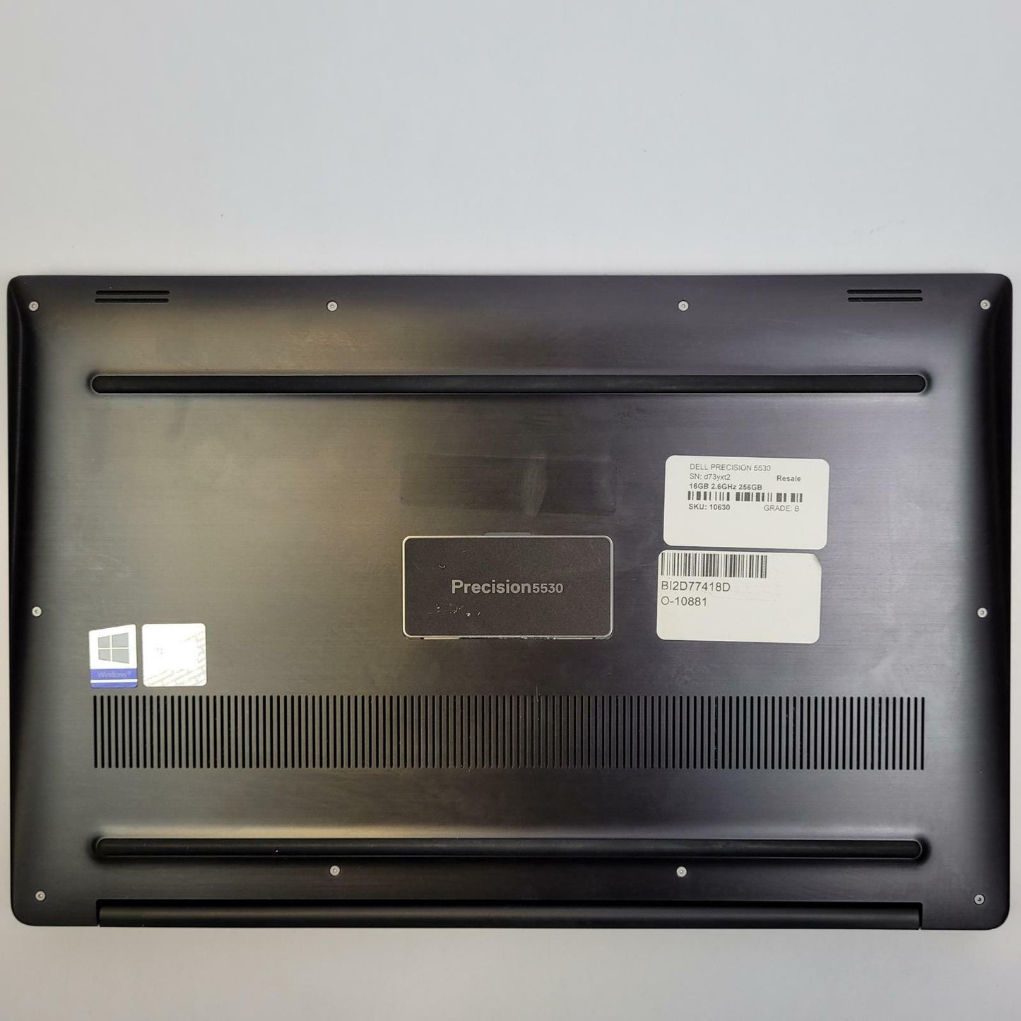 DELL PRECISION 5530 Windows 11 Home I7-8850H 16GB RAM 256GB M.2 | Grade B