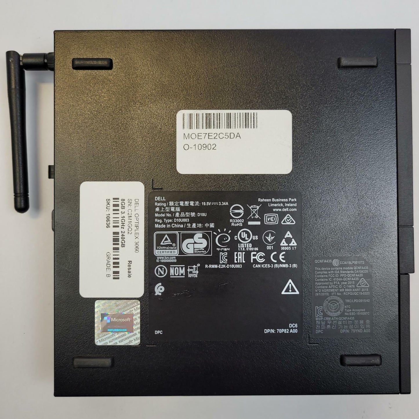 DELL OPTIPLEX 3060 Win 11 I3-8100T 8GB RAM 240GB SSD | Grade B | 10636
