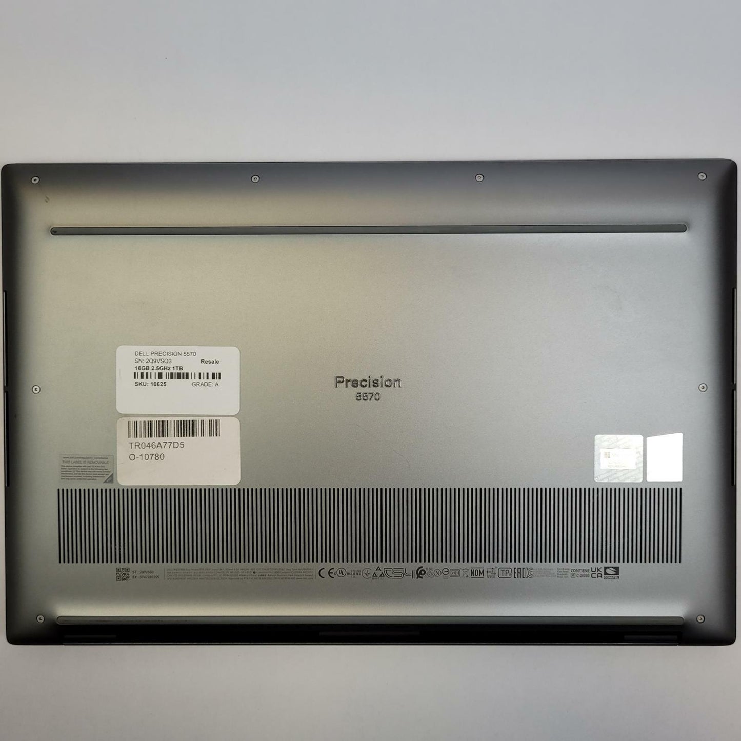 DELL PRECISION 5570 Windows 11 Home I9-12900H 16GB RAM 1TB NVME | Grade A