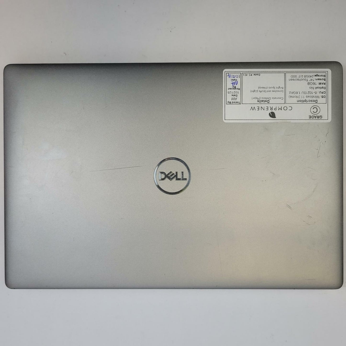DELL LATITUDE 5410 Win 11 I5-10210U 16GB RAM 240GB 2.5" SSD | Grade C