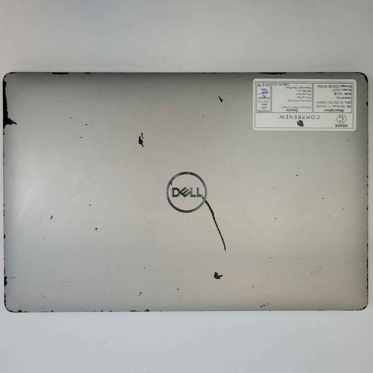 DELL LATITUDE 5510 Windows 11 Home I5-10210U 16GB RAM 256GB NVME | Grade C