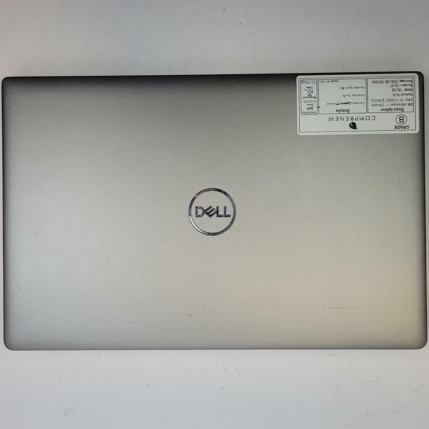 DELL LATITUDE 5520 Win 11 I5-1135G7 16GB RAM 256GB NVME | Grade B | 10703