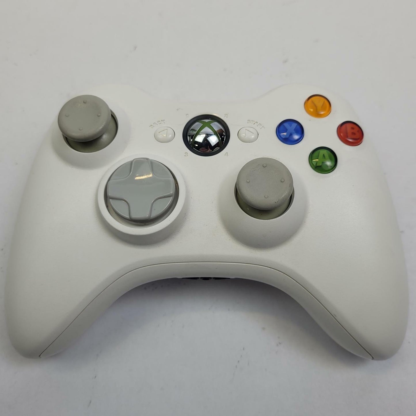 Microsoft Xbox 360 Model 1403 Wireless Controller (White) | Grade B | 10724