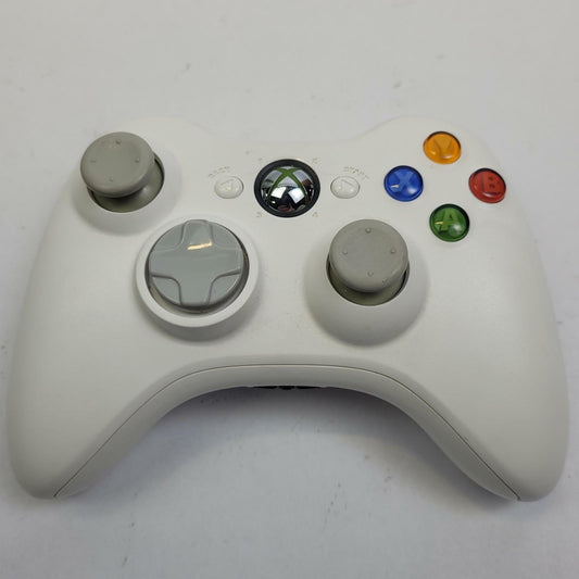 Microsoft Xbox 360 Model 1403 Wireless Controller (White) | Grade B | 10724