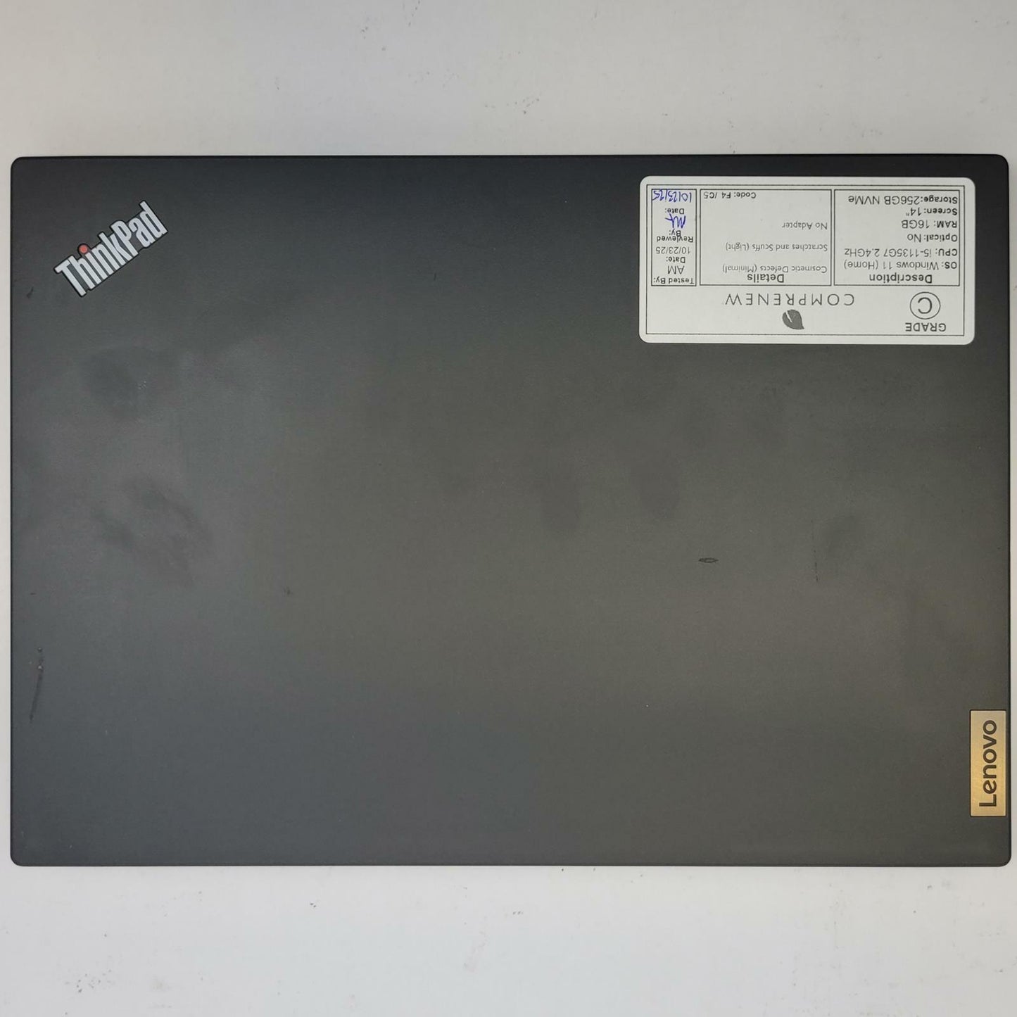 LENOVO THINKPAD X13 GEN 2 Win 11 I5-1135G7 16GB RAM 256GB NVME | Grade C