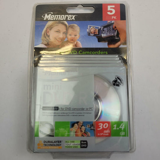 MEMOREX MINI DVD-R 5PK | Grade A