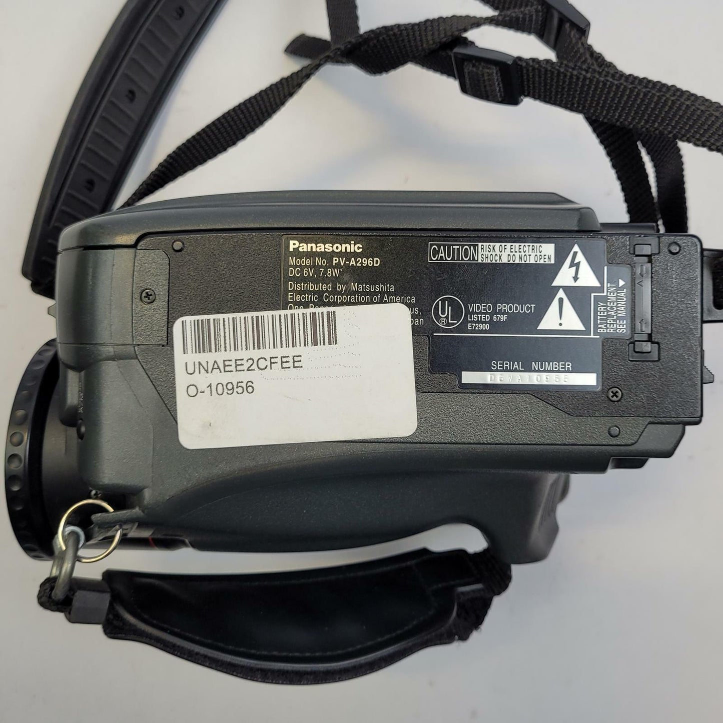 PANASONIC PV-A296 VHS-C Camcorder | Grade B