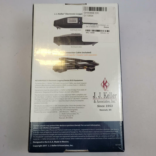 J.J. Keller Electronic Logging Device | Grade A