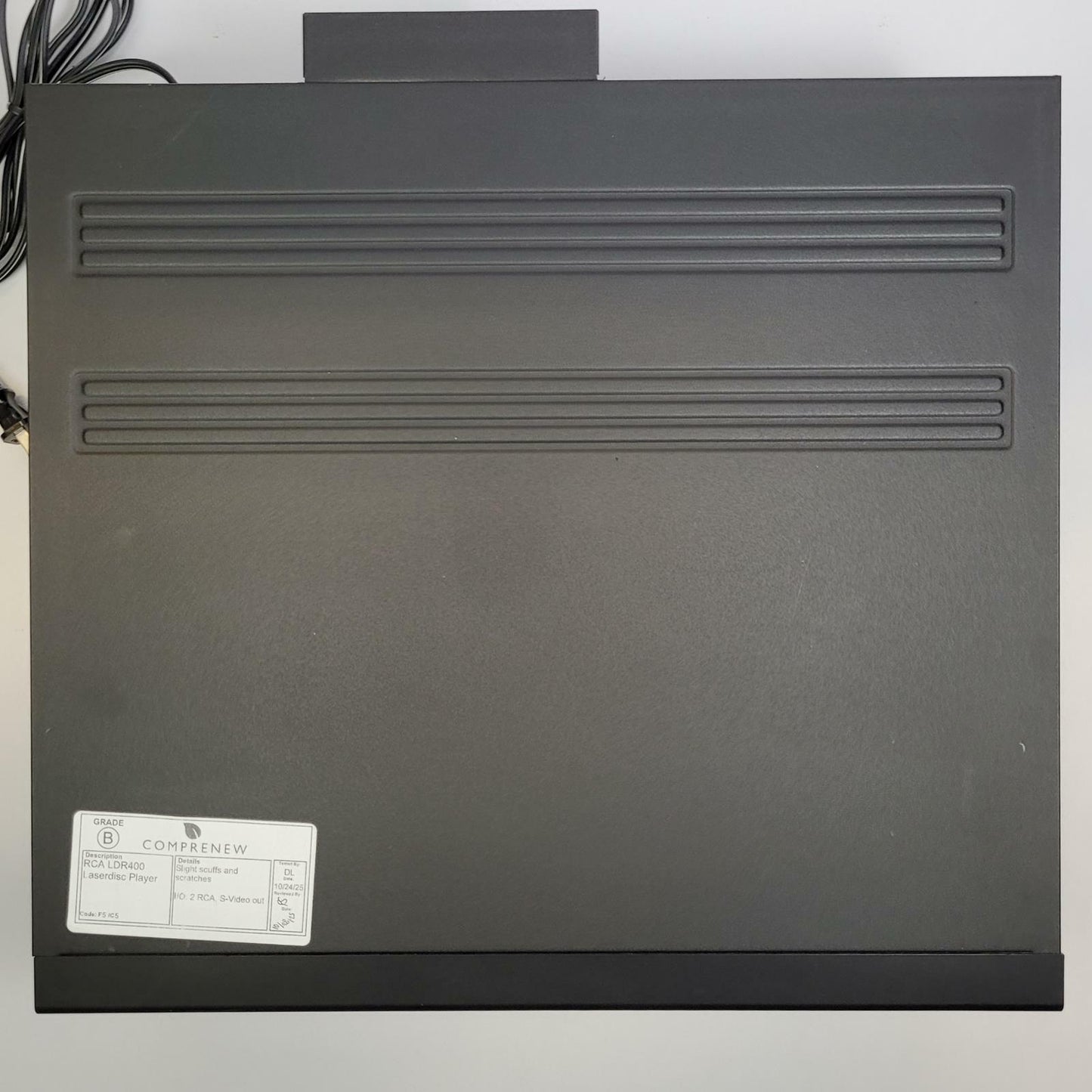 RCA LDR400 Laserdisc Player | Grade B