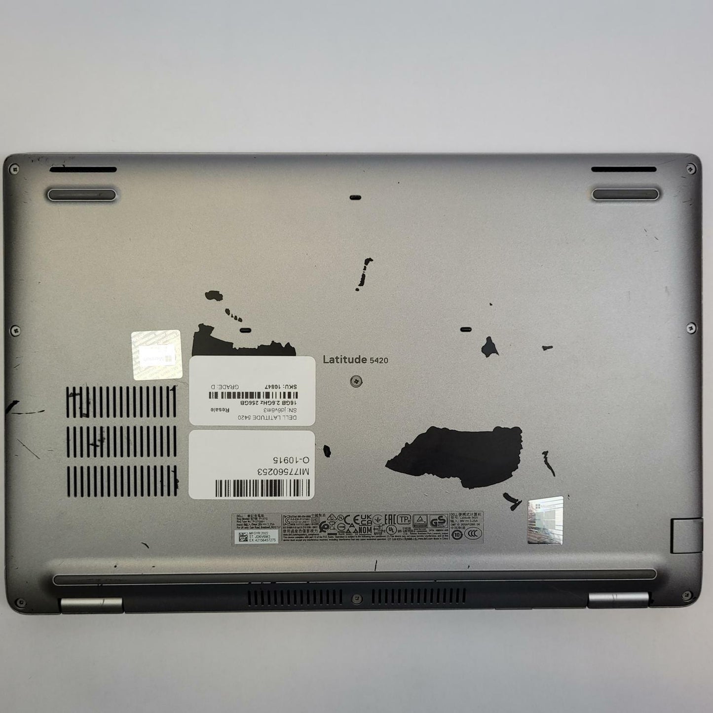 DELL LATITUDE 5420 Win 11 I5-1145G7 16GB RAM 256GB NVME | Grade D | 10847