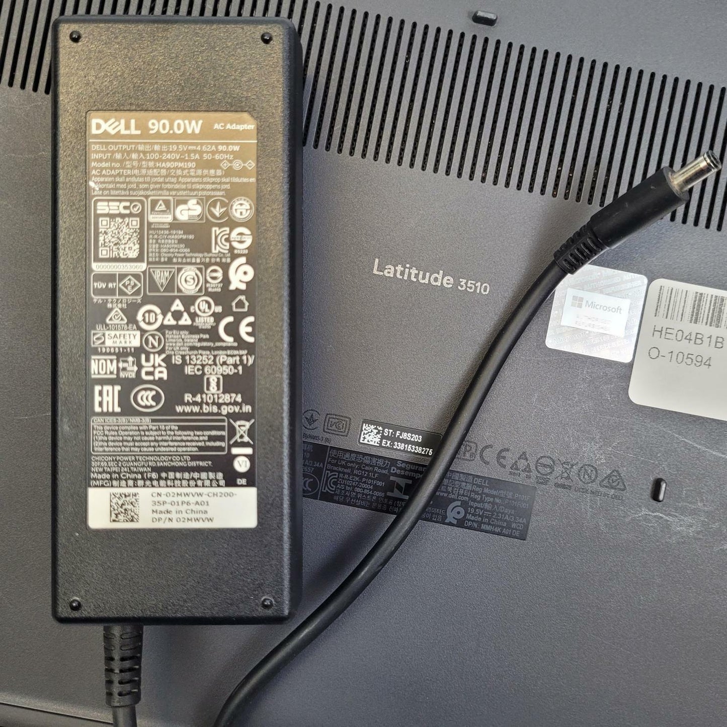 DELL LATITUDE 3510 Windows 11 Home I5-10210U 16GB RAM 256GB NVME | Grade C