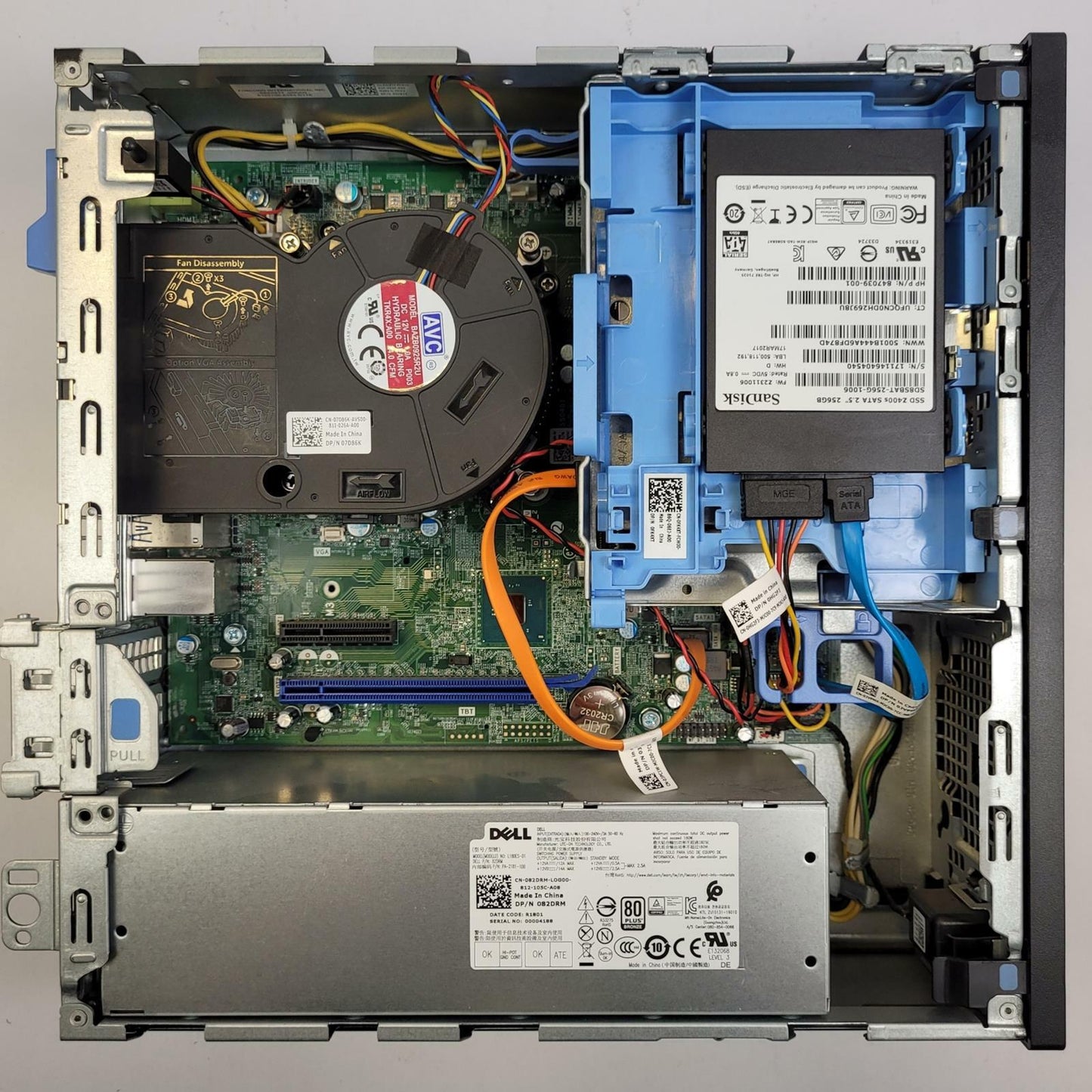 DELL OPTIPLEX 5050 No OS I5-7500 8GB RAM 256GB 2.5" SSD | Grade C | 10901