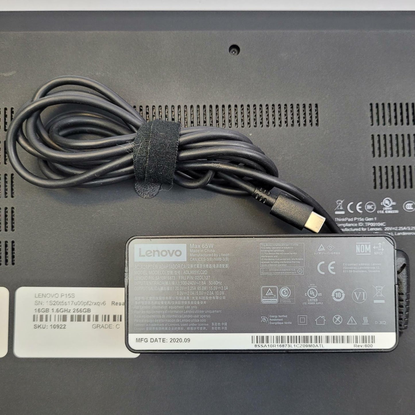 LENOVO P15S Windows 11 Home I5-10210U 16GB RAM 256GB NVME | Grade C