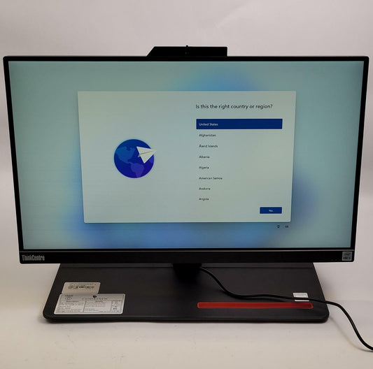 Lenovo ThinkCentre M70A AIO Win 11 i5-10500 16GB RAM 256GB NVMe | Grade C