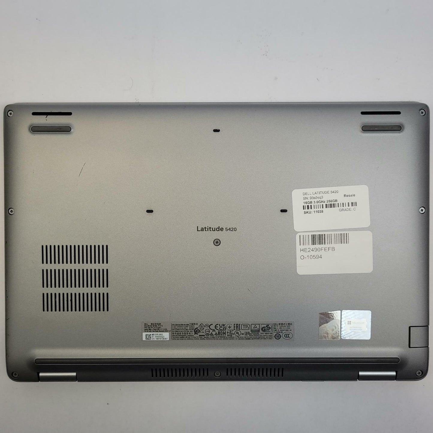 DELL LATITUDE 5420 Windows 11 Home i7-1185G7 16GB RAM 256GB NVME | Grade C