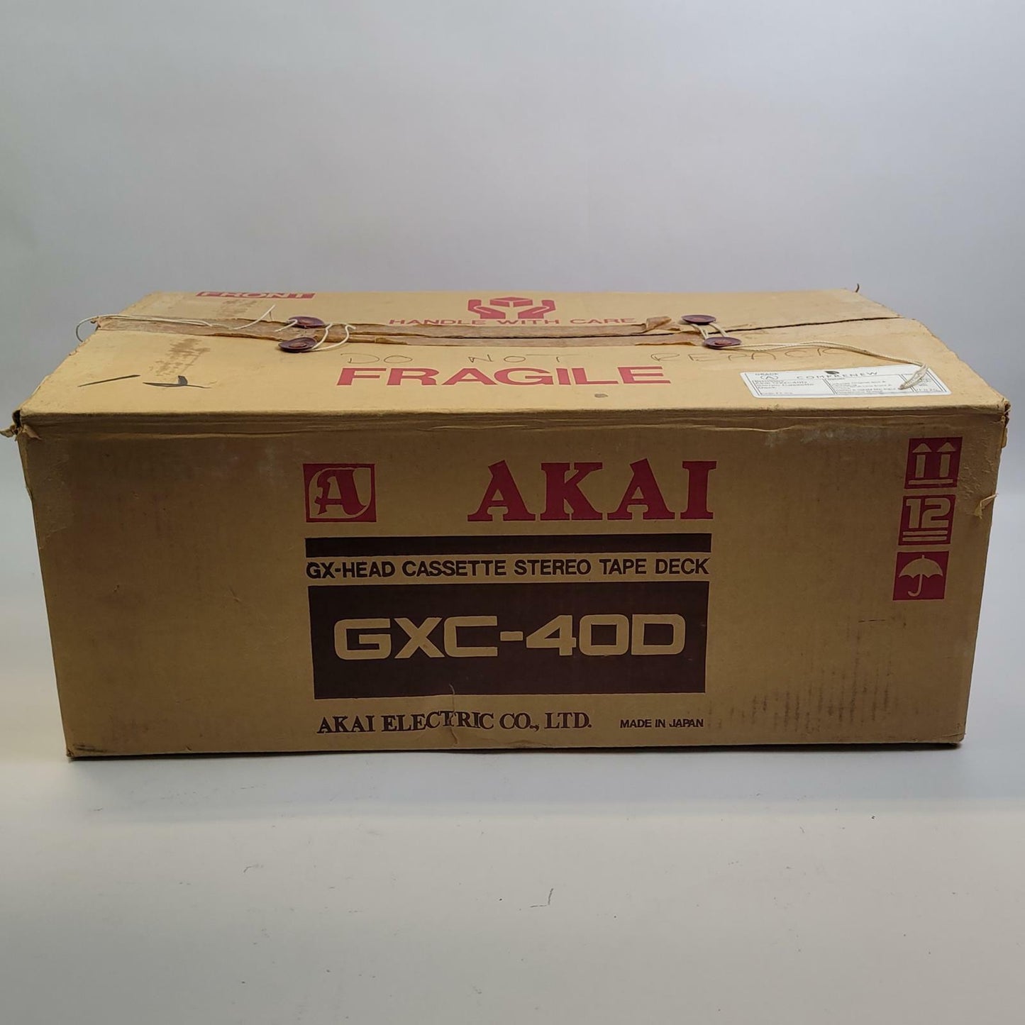 AKAI GXC-40D Stereo Cassette Deck | Grade A