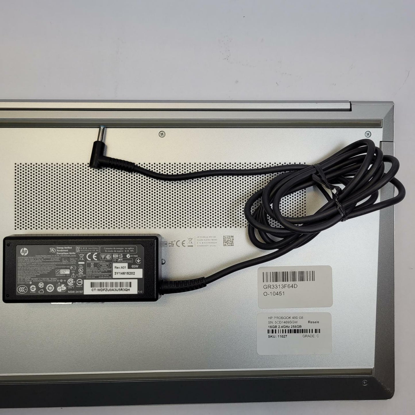 HP PROBOOK 450 G8 Windows 11 Home I5-1135G7 16GB RAM 256GB NVME | Grade C