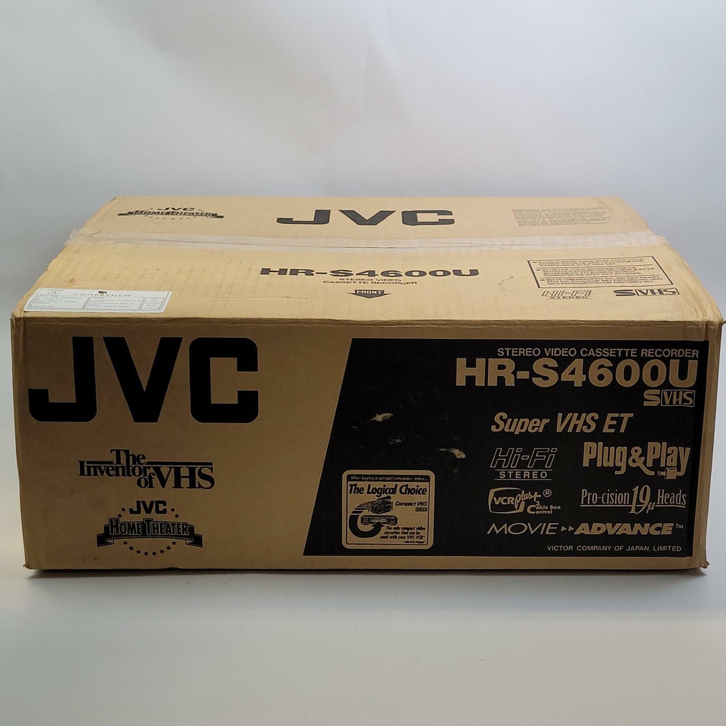JVC HR-S4600U S-VHS ET Recorder/VHS Player | Grade A