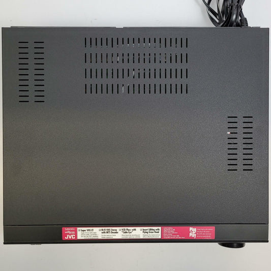 JVC HR-S4600U S-VHS ET Recorder/VHS Player | Grade A