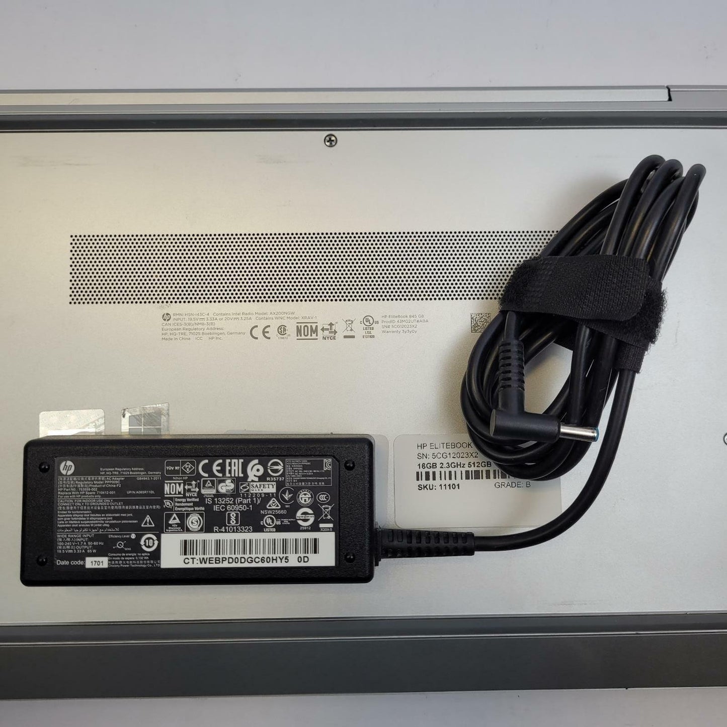 HP ELITEBOOK 845 G8 Win 11 AMD Ryzen 5 Pro 5650U 16GB RAM 512GB NVME | Grade B