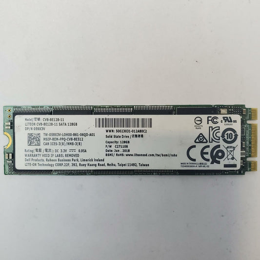 Lite-On CV8-BE128-11 128GB 2280 Gen3 M.2 Internal SSD | Grade A