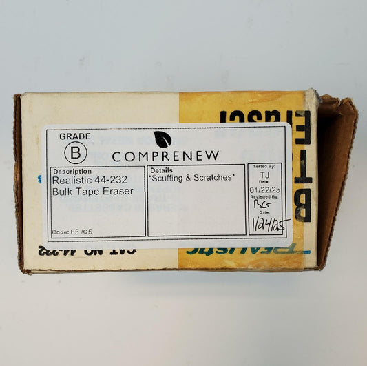 Realistic 44-232 Bulk Tape Eraser | Grade B