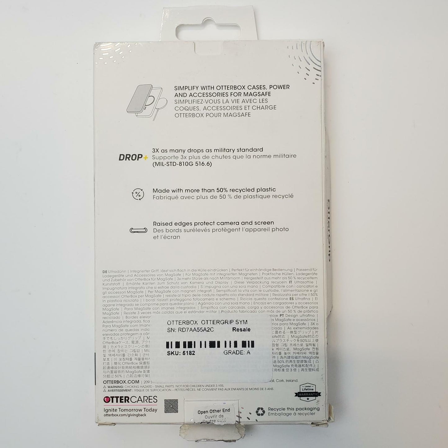 OtterBox OtterGrip Symmetry Series MagSafe iPhone 15 Pro 6.1" Case | Grade A