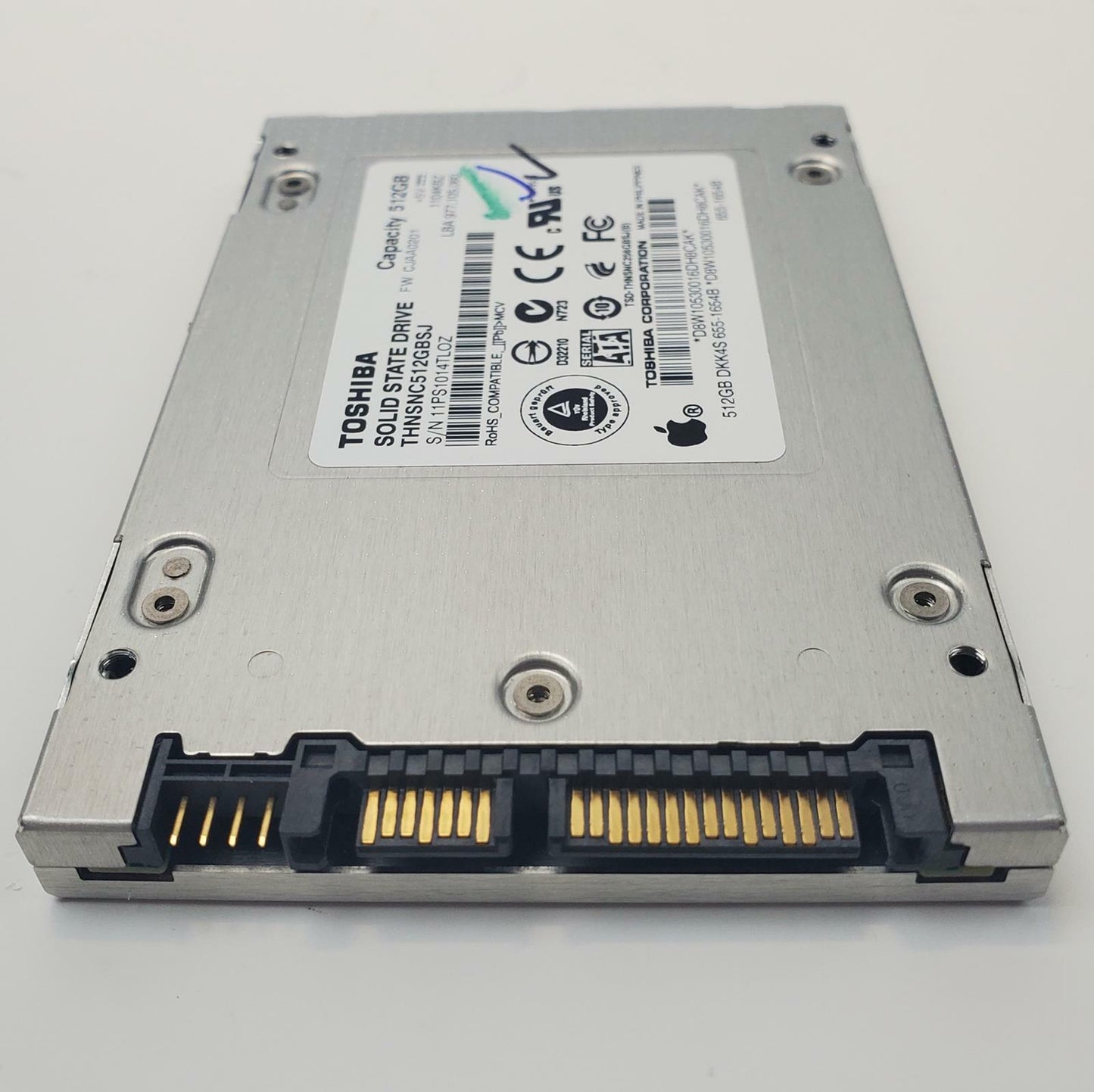 Toshiba THNSNC512GBSJ 512GB 2.5" SATA Internal SSD | Grade A