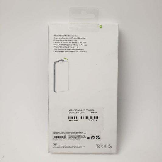 Apple iPhone 13 Pro Max MagSafe Silicone Case (Blue Jay) | Grade A