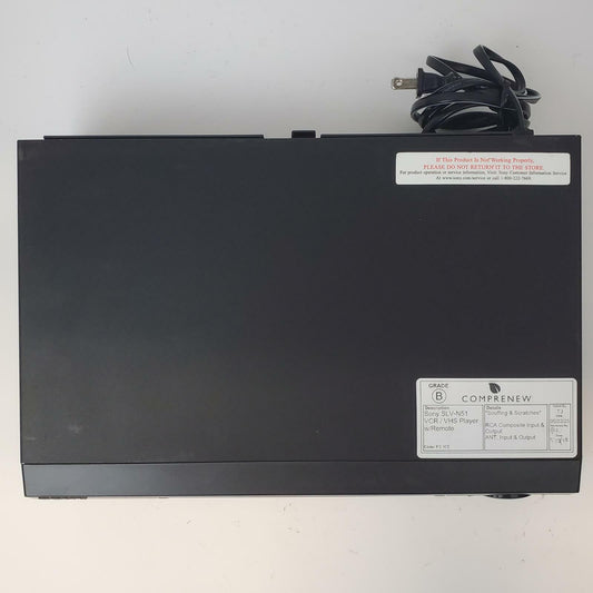 SONY SLV-N51 VCR/VHS Player w/ Remote | Grade B