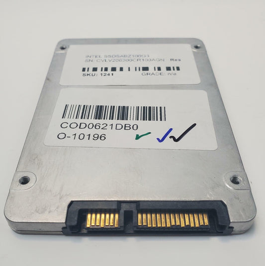 Intel SSDSABZ100G3 100GB 2.5" SATA Internal SSD | Grade A