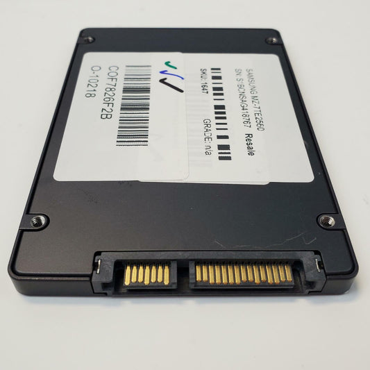 Samsung MZ-7TE2560 256GB 2.5" SATA Internal SSD | Grade A
