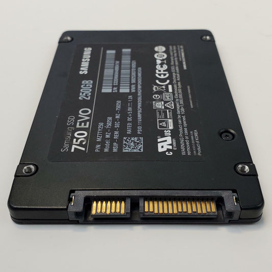 Samsung MZ-750250 250GB 2.5" SATA Internal SSD | Grade A