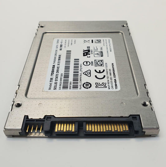 Toshiba THNSNK128GCS8 128GB 2.5" SATA Internal SSD | Grade A