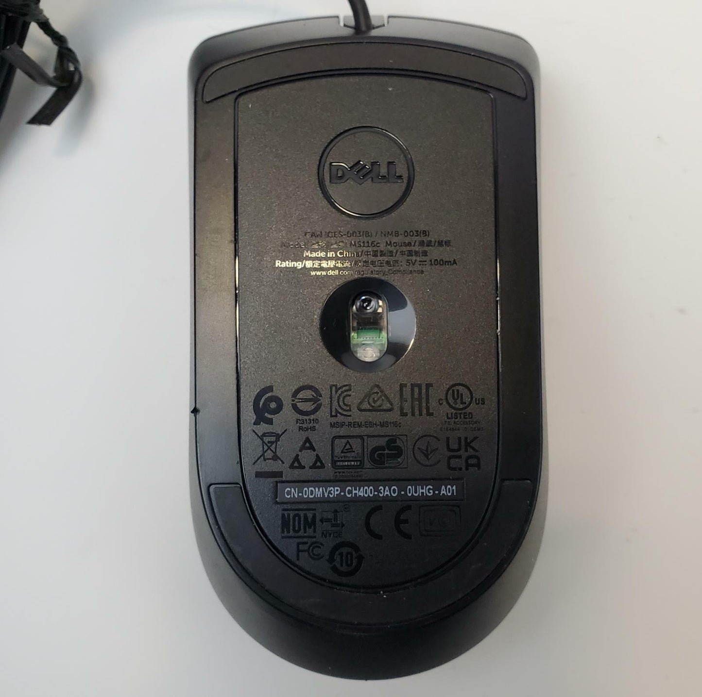 Dell MS116 USB Wired Mouse | Grade A