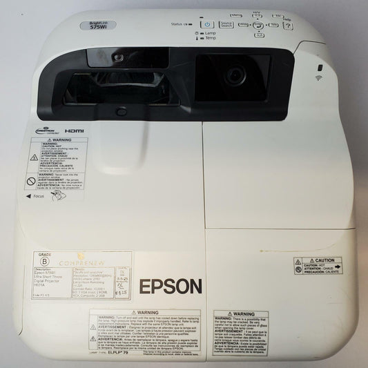 EPSON 575WI Ultra Short Throw Digital Projector | Grade B | 9505