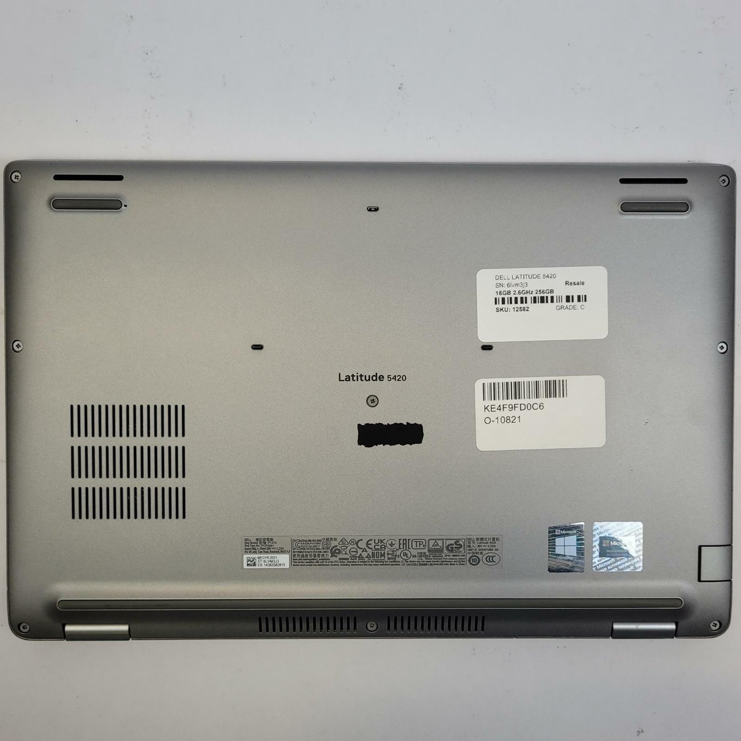 DELL LATITUDE 5420 Win 11 i5-1145G7 16GB RAM 256GB NVME | Grade C | 12582