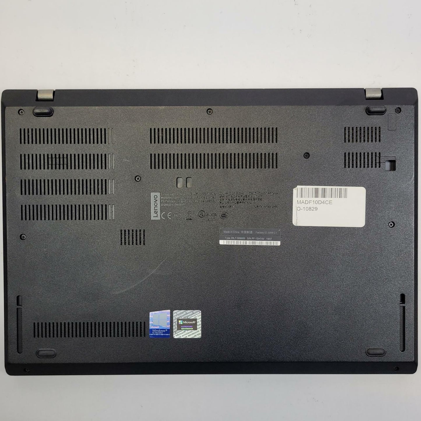 LENOVO L480 Win 11 Home i5-8250U 16GB RAM 128GB 2.5" SSD | Grade C | 13353