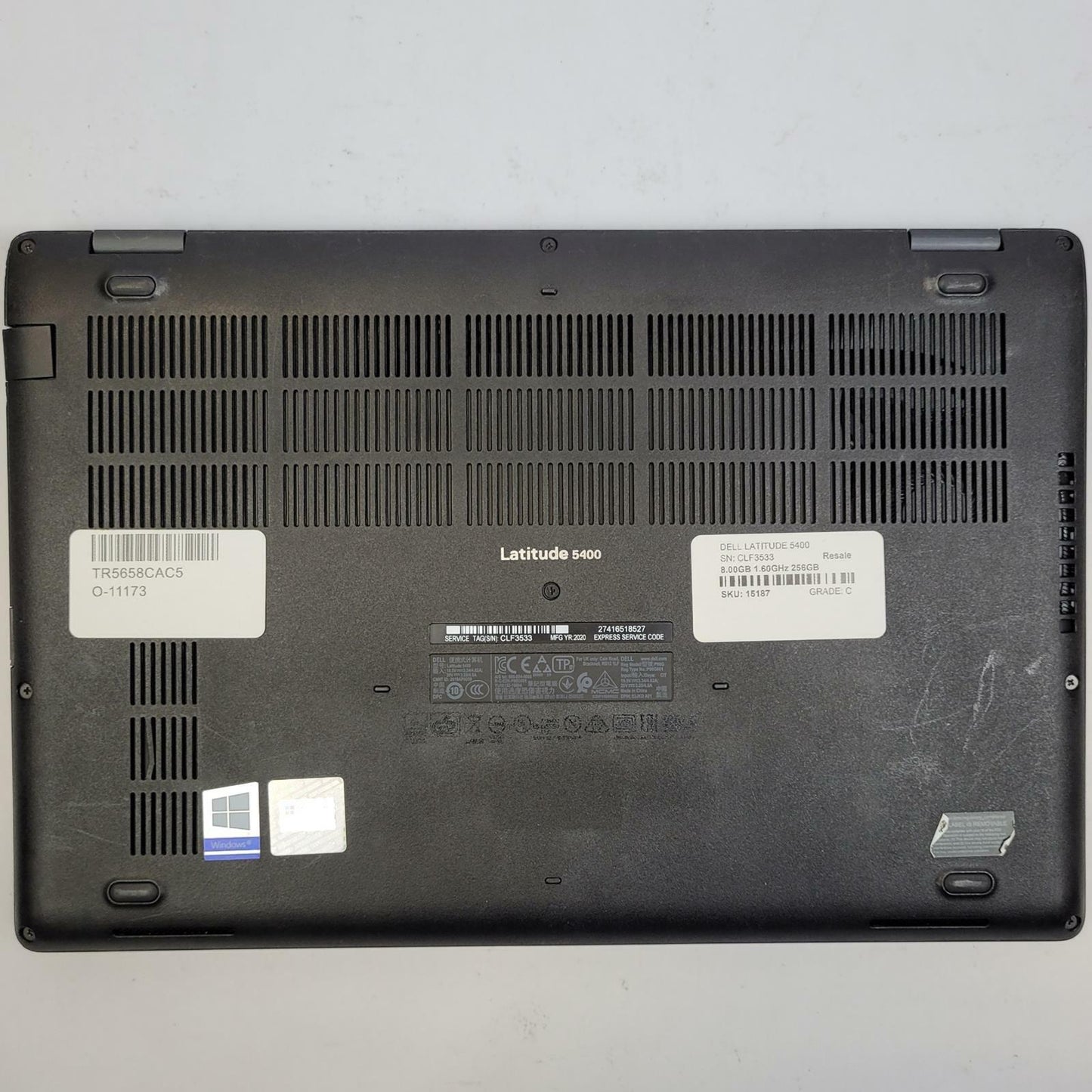 DELL LATITUDE 5400 Win 11 Home i5 8265U 8GB RAM 256GB M.2 | Grade C | 15187